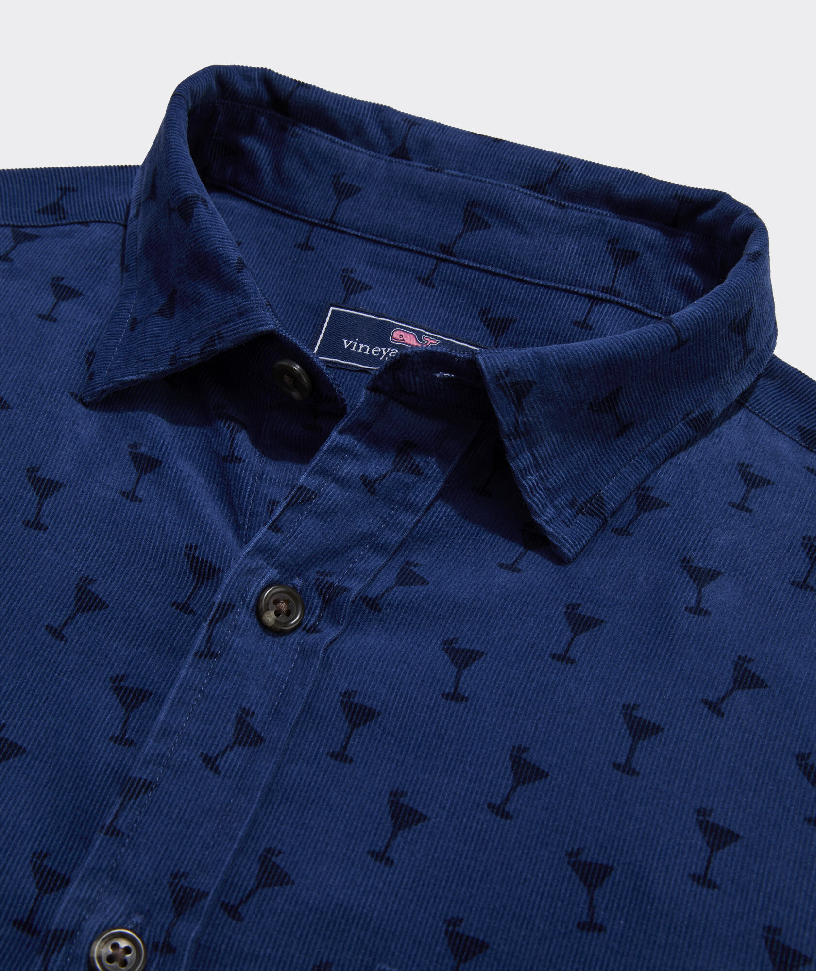 Shaken Not Stirred Corduroy Shirt