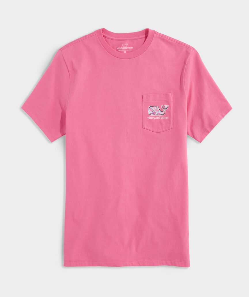 Bone Fishing Whale Short-Sleeve Pocket Tee