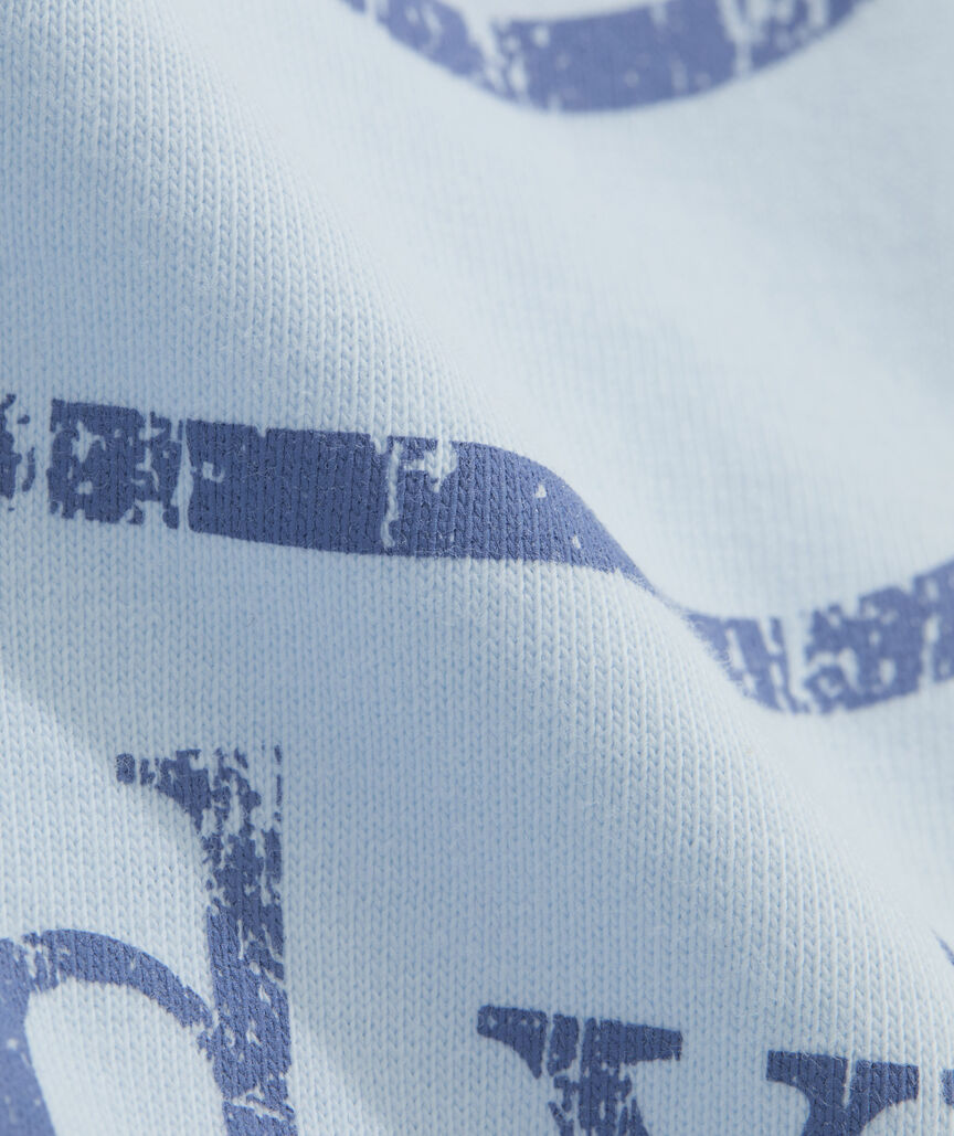 Boys' Two-Tone Vintage Whale Short-Sleeve Pocket Tee