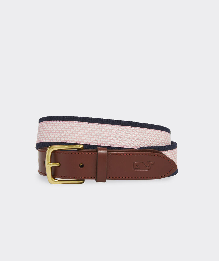 Micro Whale Canvas Club Belt
