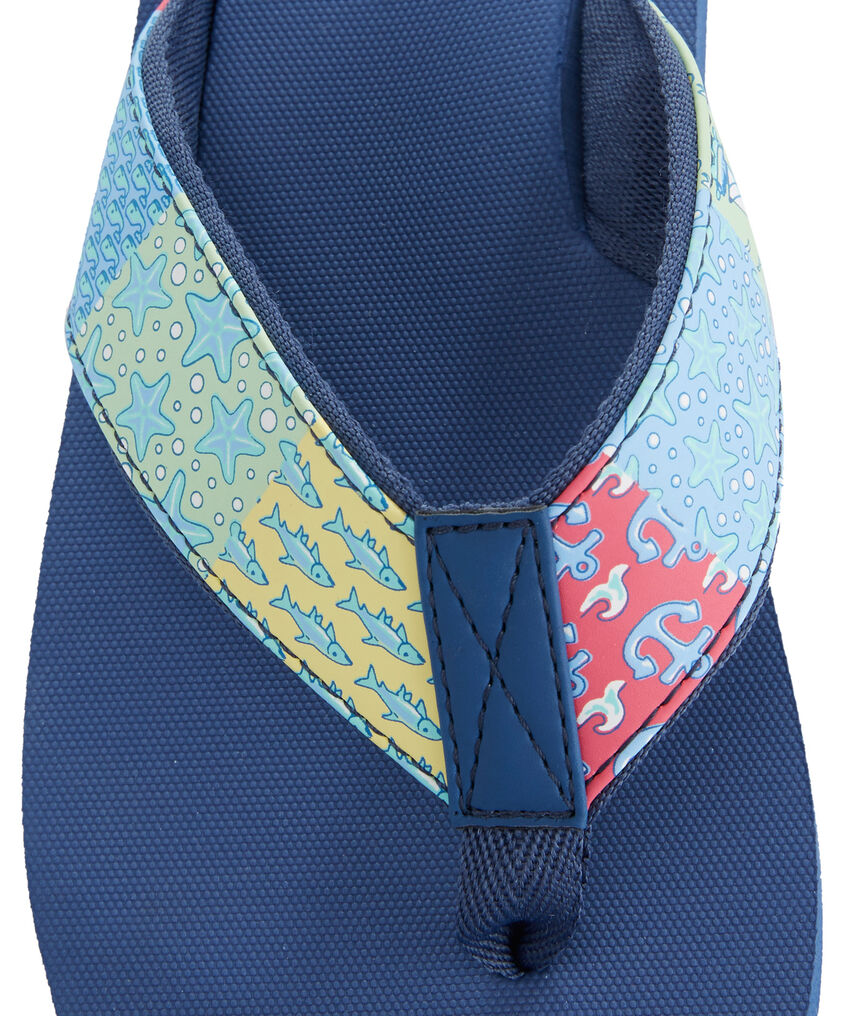 Womens Original Patchwork Classic Flip Flops