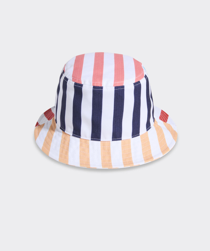 Boys' Multi-Stripe Bucket Hat
