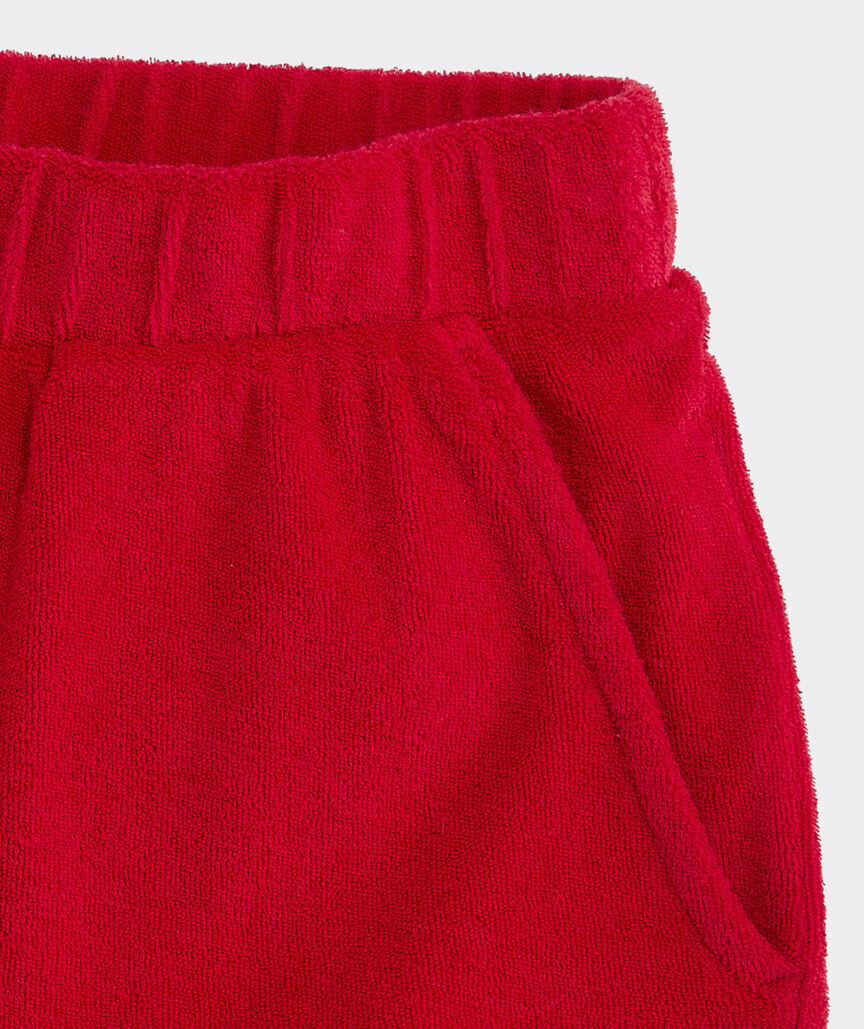 Girls' Terry Towel Ruffle Shorts