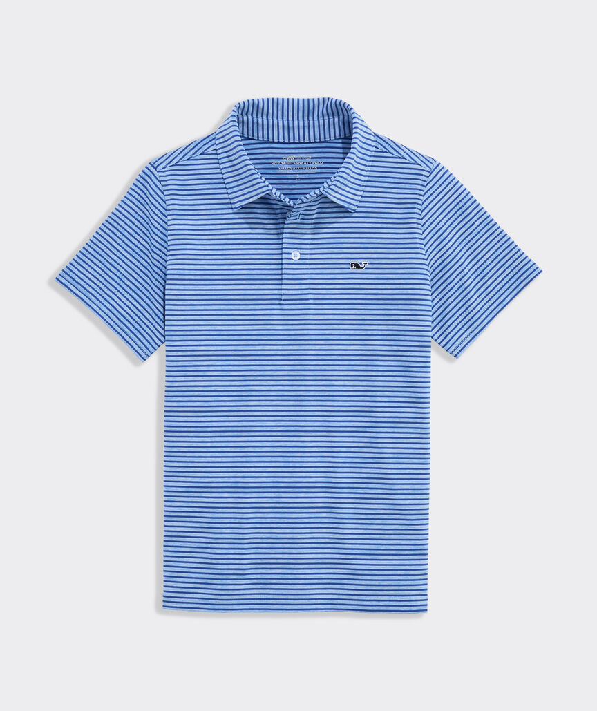 Boys' Performance Bradley Stripe Sankaty Polo