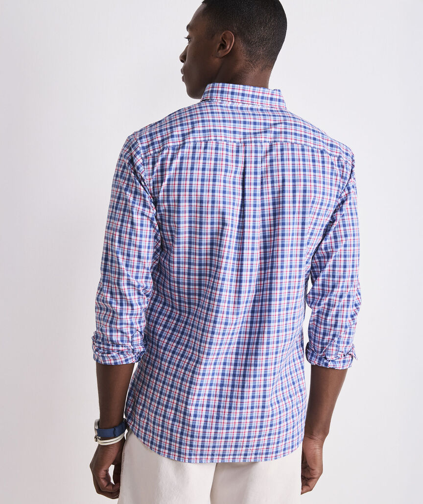 Sandie Plaid Perfect Wash Poplin Shirt