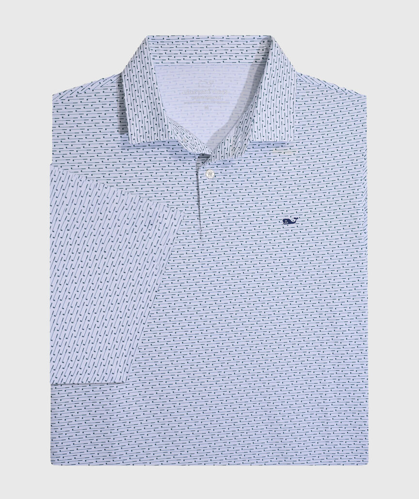 OUTLET Performance Club Stripe Polo