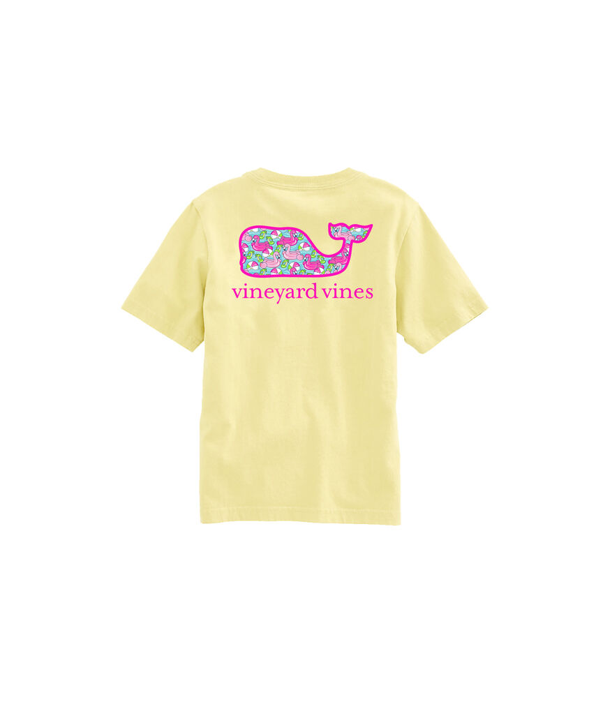 OUTLET Girls' Pool Daze Short-Sleeve Pocket Tee