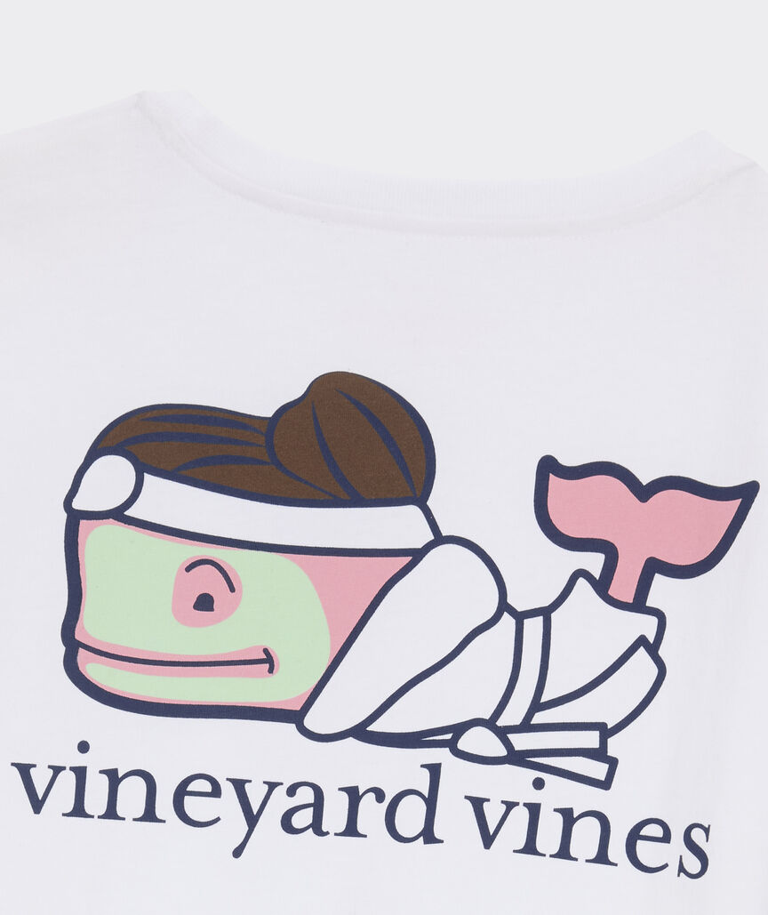 Women's Spa Whale Short-Sleeve Pocket Tee