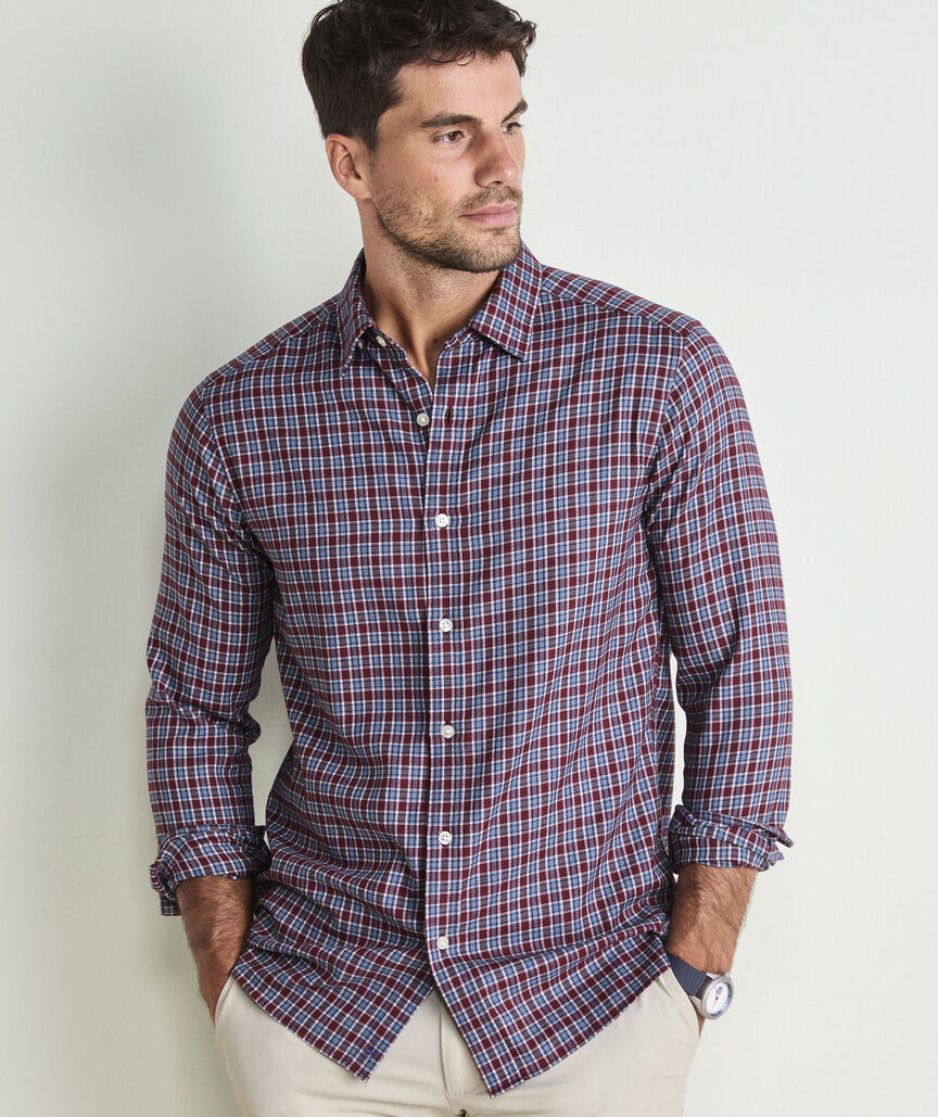 Performance Brushed Tech Twill Kendrick Check Shirt