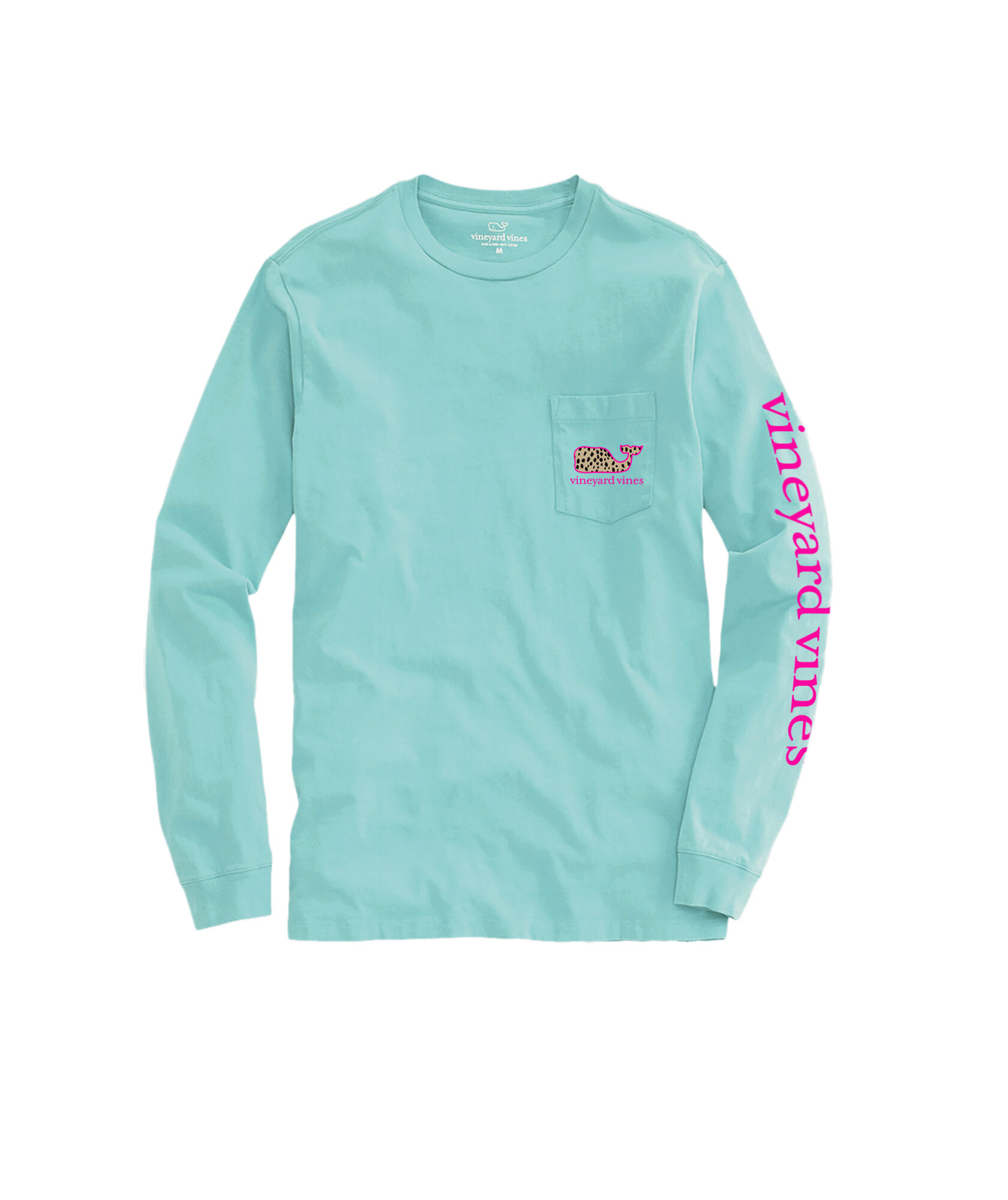 OUTLET Women's Spotted in the Wild Whale Long-Sleeve Pocket Tee