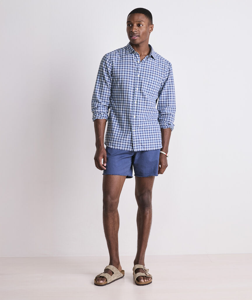 Overlook Plaid Cotton Madras Shirt