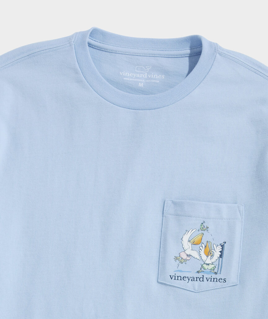 Pelican Volleyball Short-Sleeve Pocket Tee