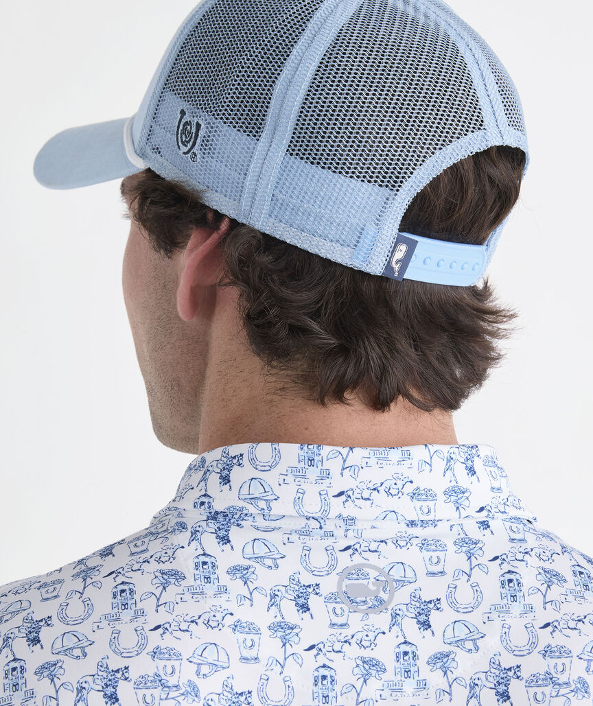 Kentucky Derby Horse Racing Trucker Hat