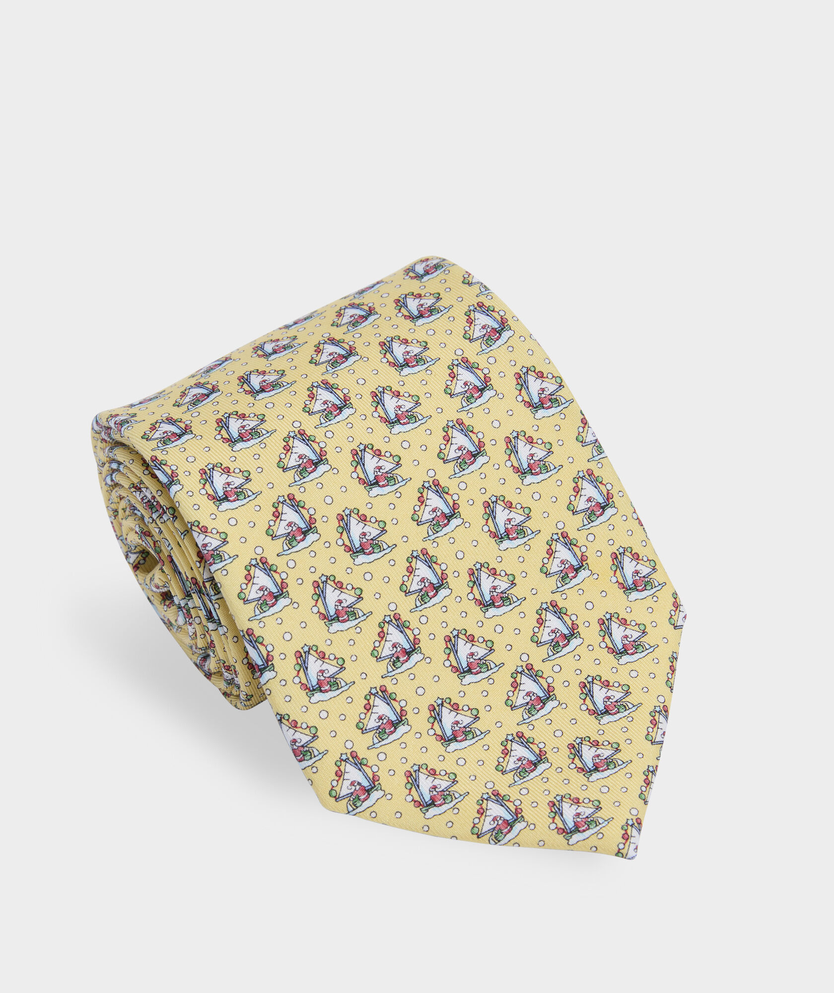 Sailing Santa Silk Tie