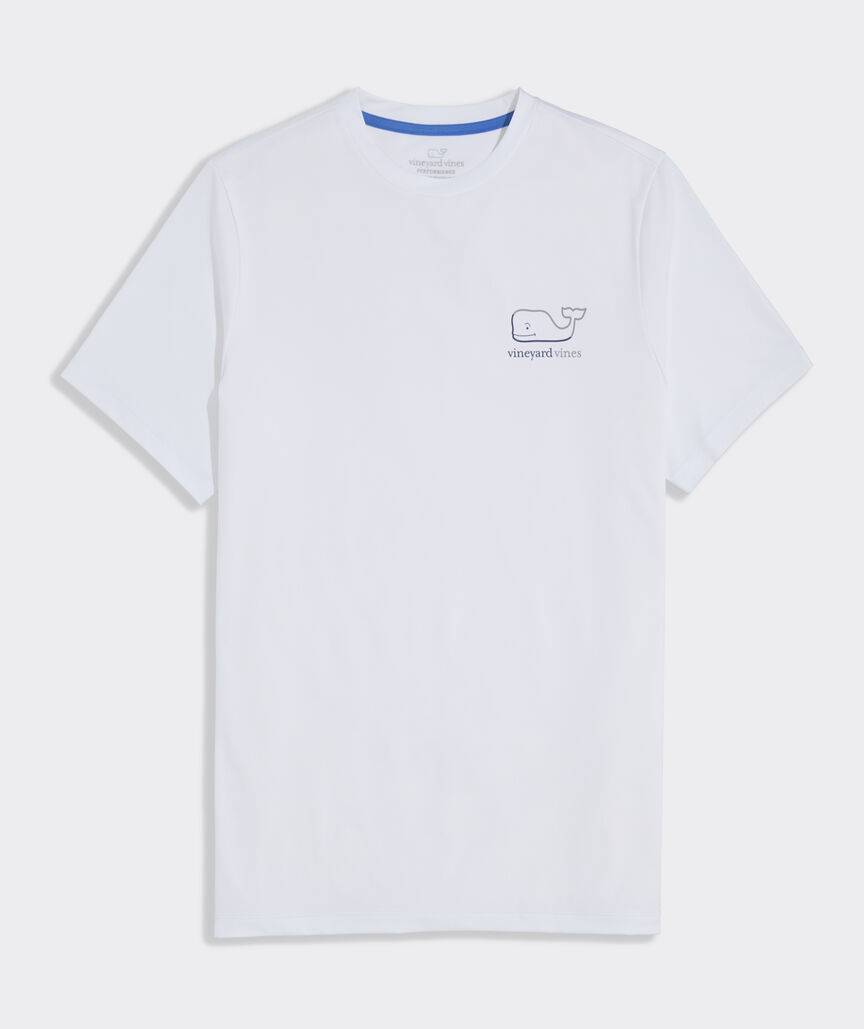 Performance Burgee Whale Short-Sleeve Harbor Tee