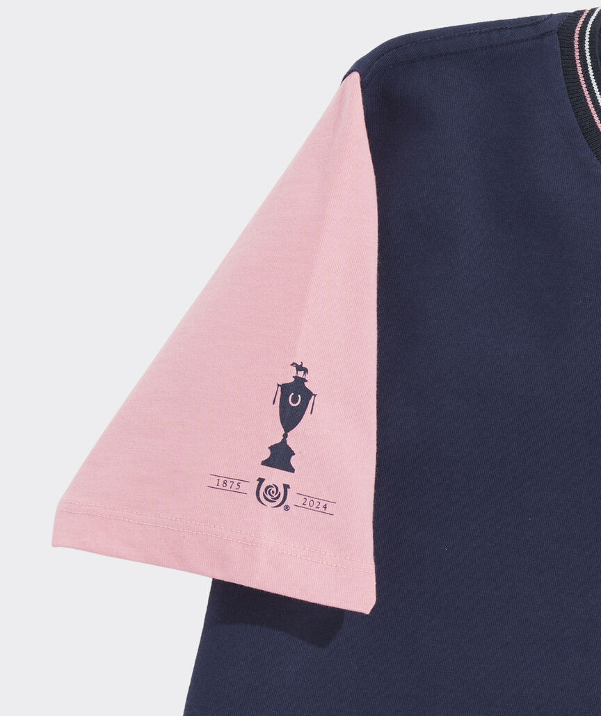 Boys' Kentucky Derby Color Blocked Short-Sleeve Tee