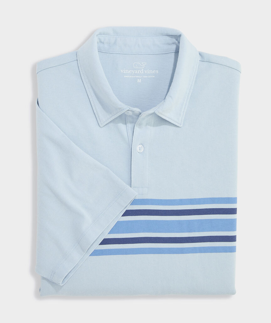 Chest Stripe Surf Polo