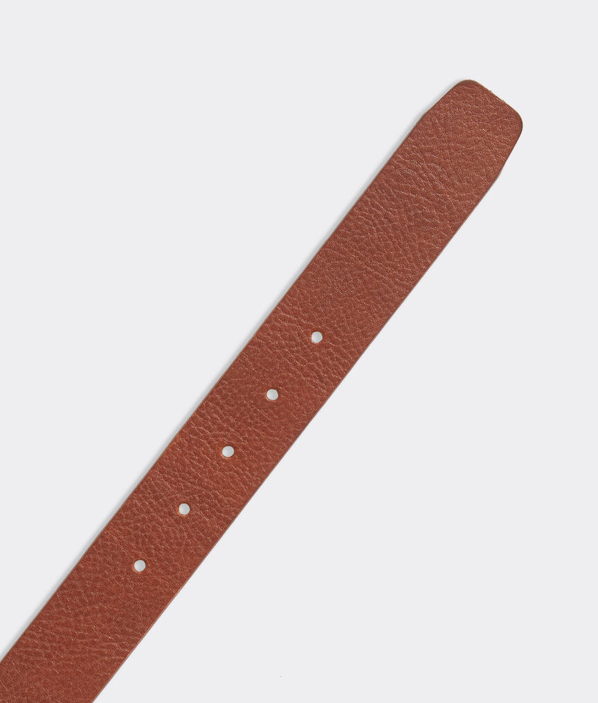 Pebbled Leather Belt