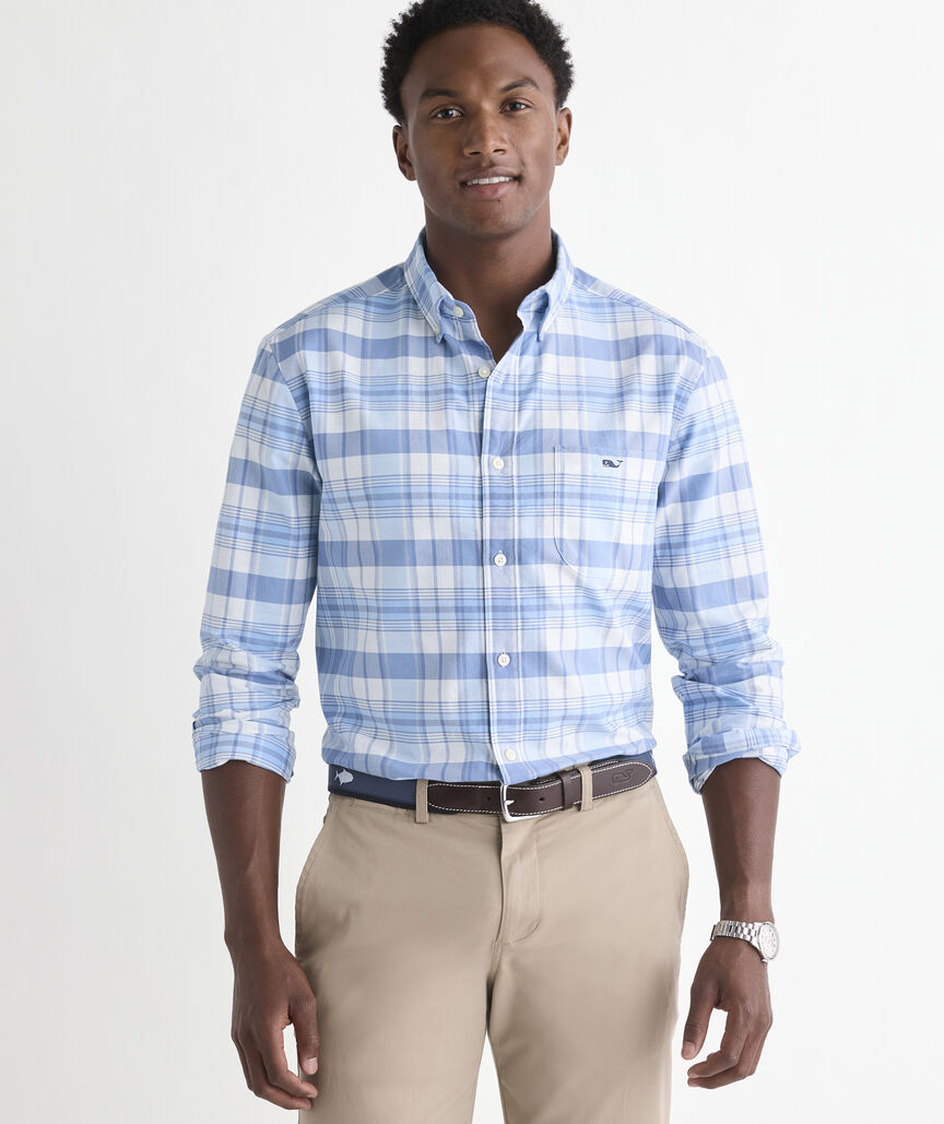 Plaid Oxford Shirt