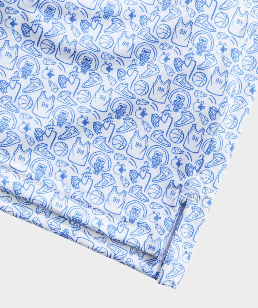 Boys' Performance Printed Sankaty Polo