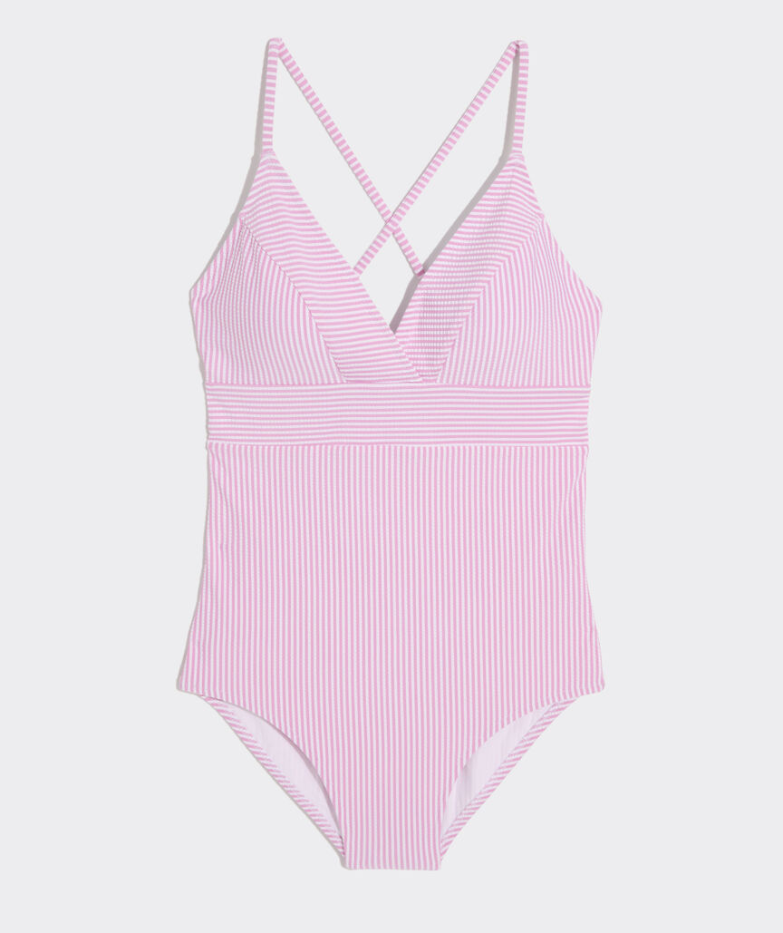 Sconset Seersucker One-Piece