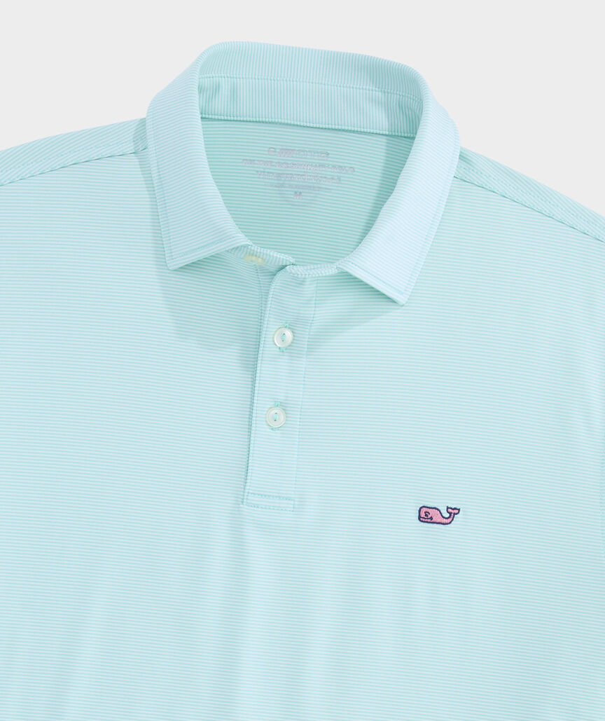 Anegada Stripe Sankaty Performance Polo