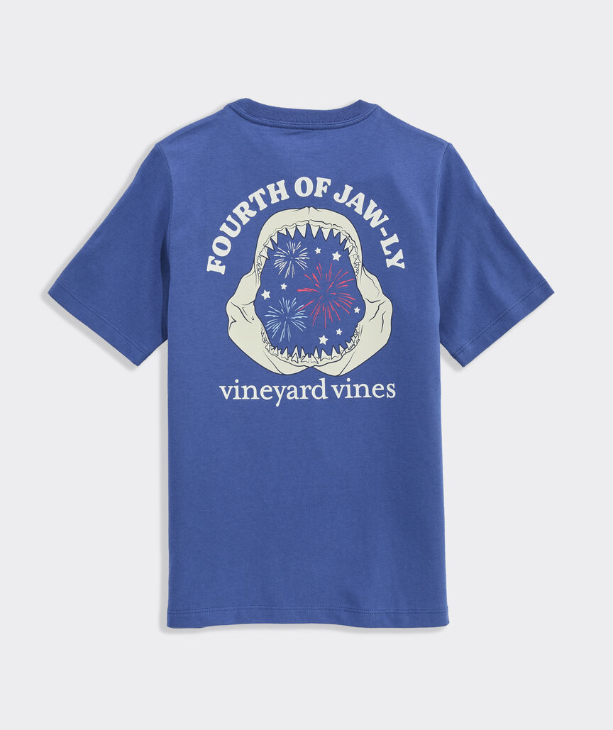 Boys' Fourth of JAW-ly Short-Sleeve Pocket Tee