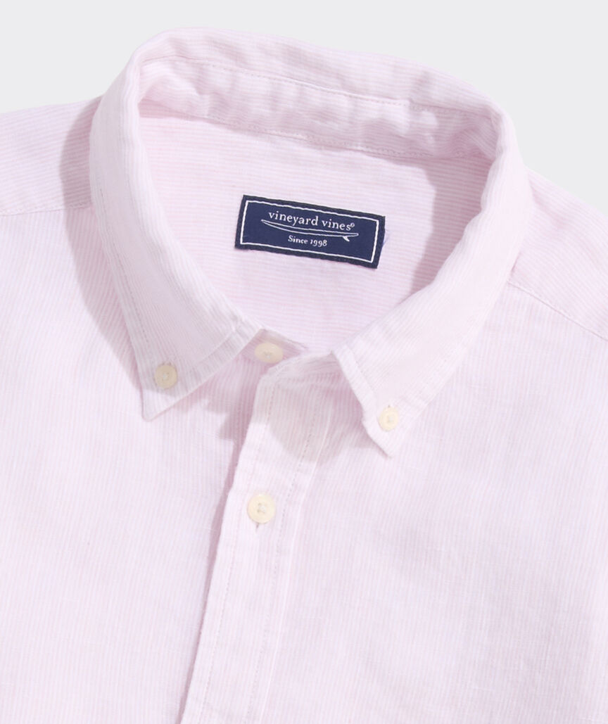 Leeward Stripe Linen Shirt