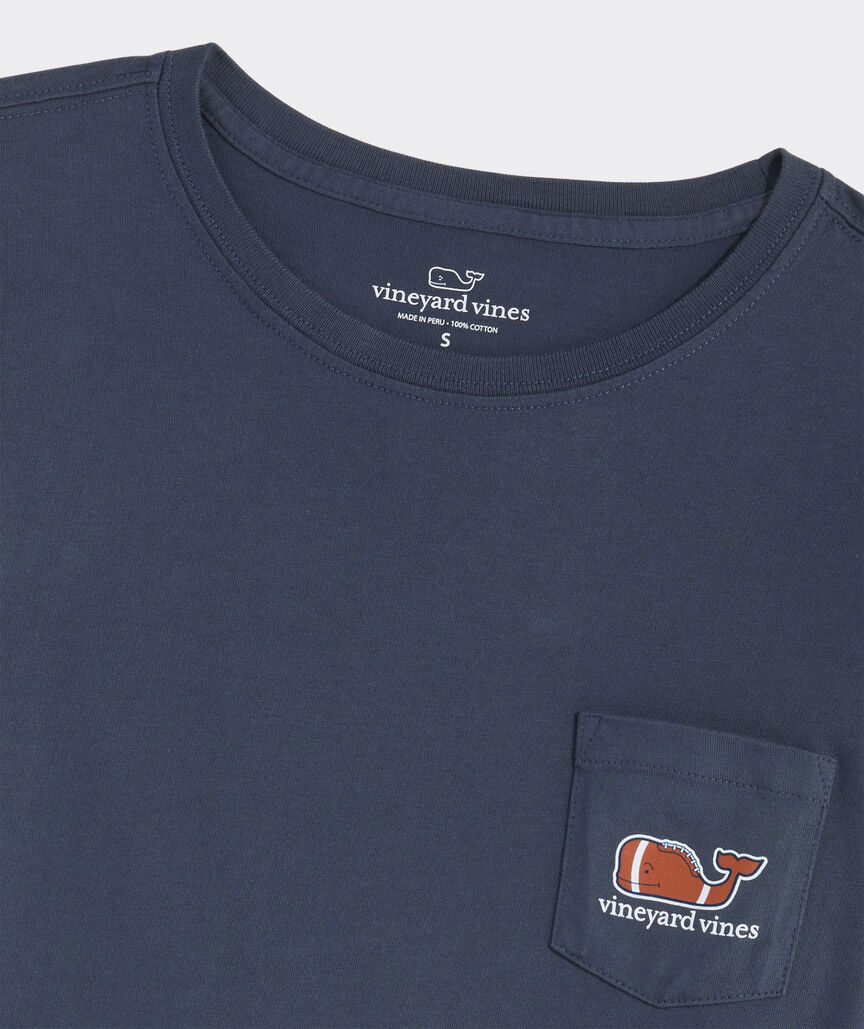 Women's Tailgating Icons Whale Long-Sleeve Pocket Tee