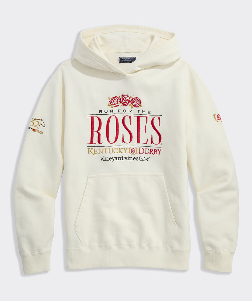 Kentucky Derby Run For The Roses Surf Terry Hoodie