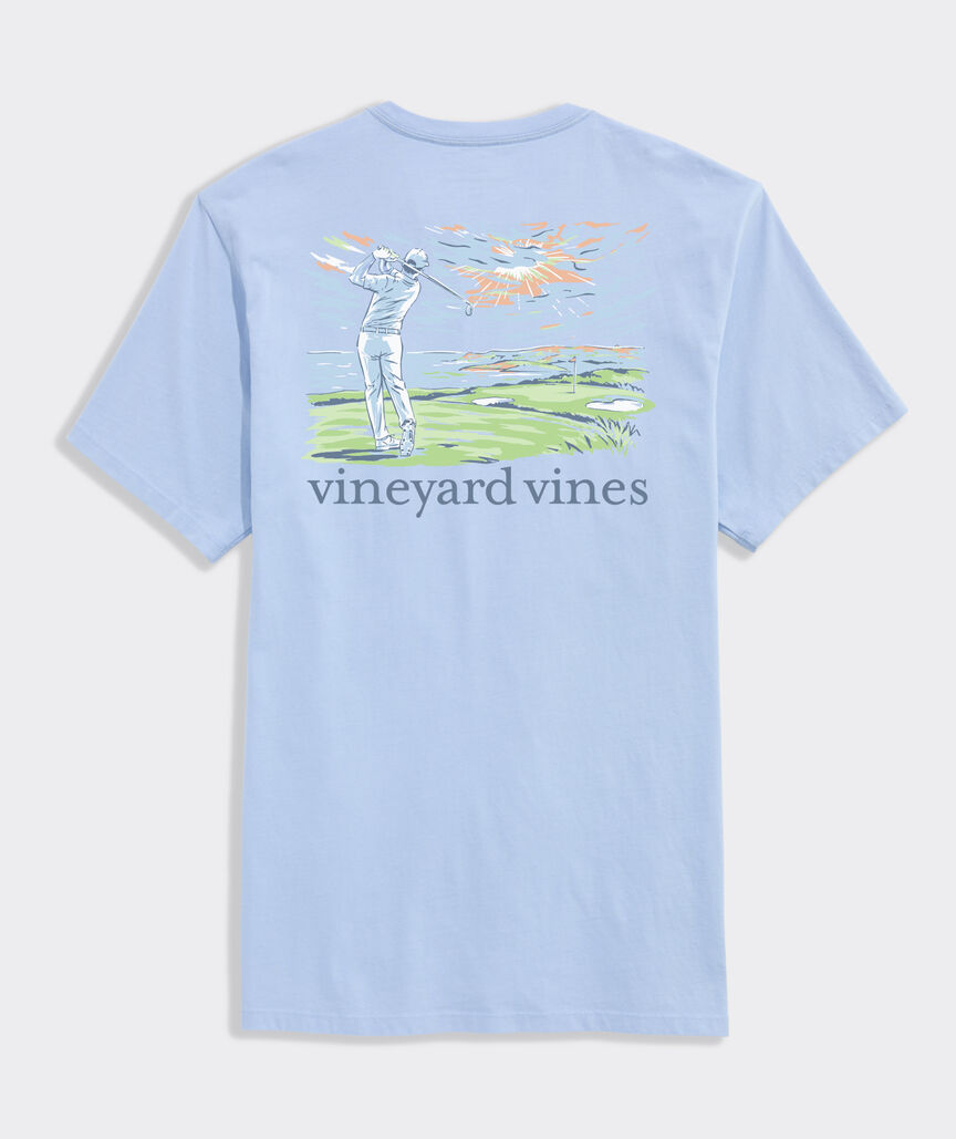 Sunset Drive Short-Sleeve Pocket Tee
