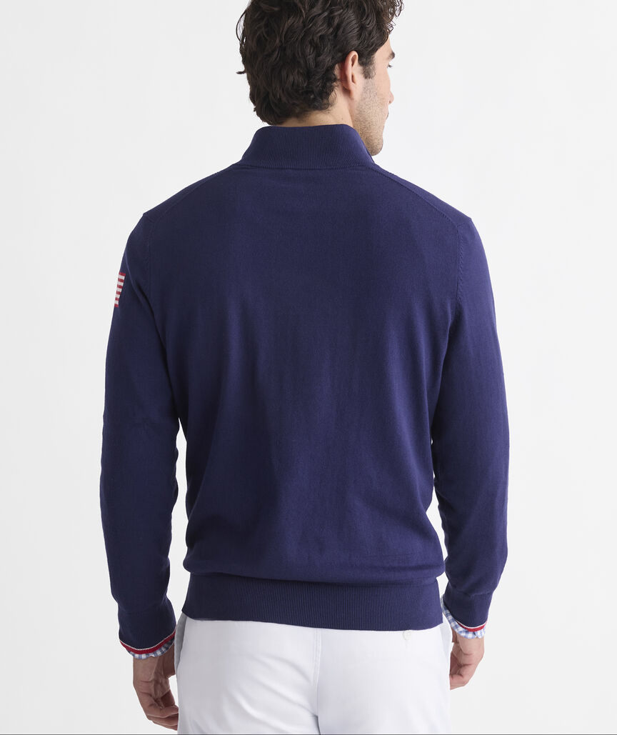 Americana Quarter-Zip