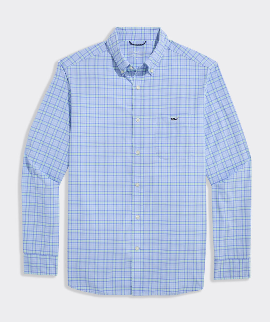 Performance Seascape Plaid Featherweight Shirt