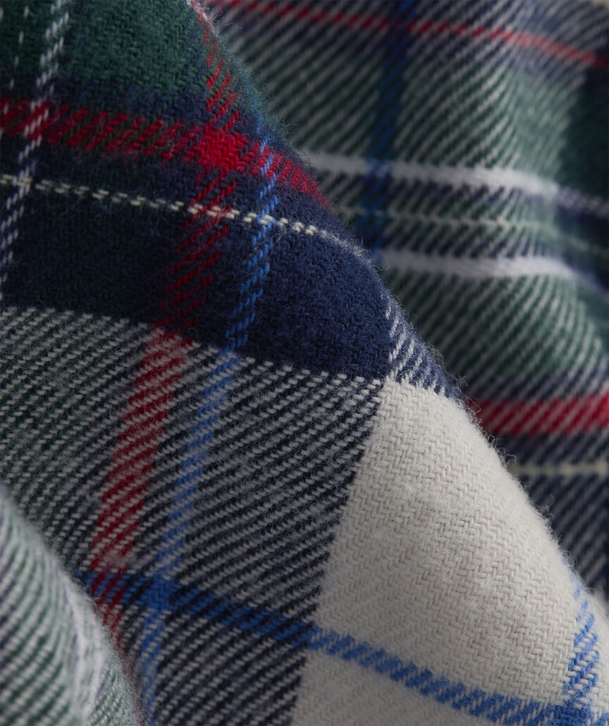 Baby Long-Sleeve Tartan Body Suit