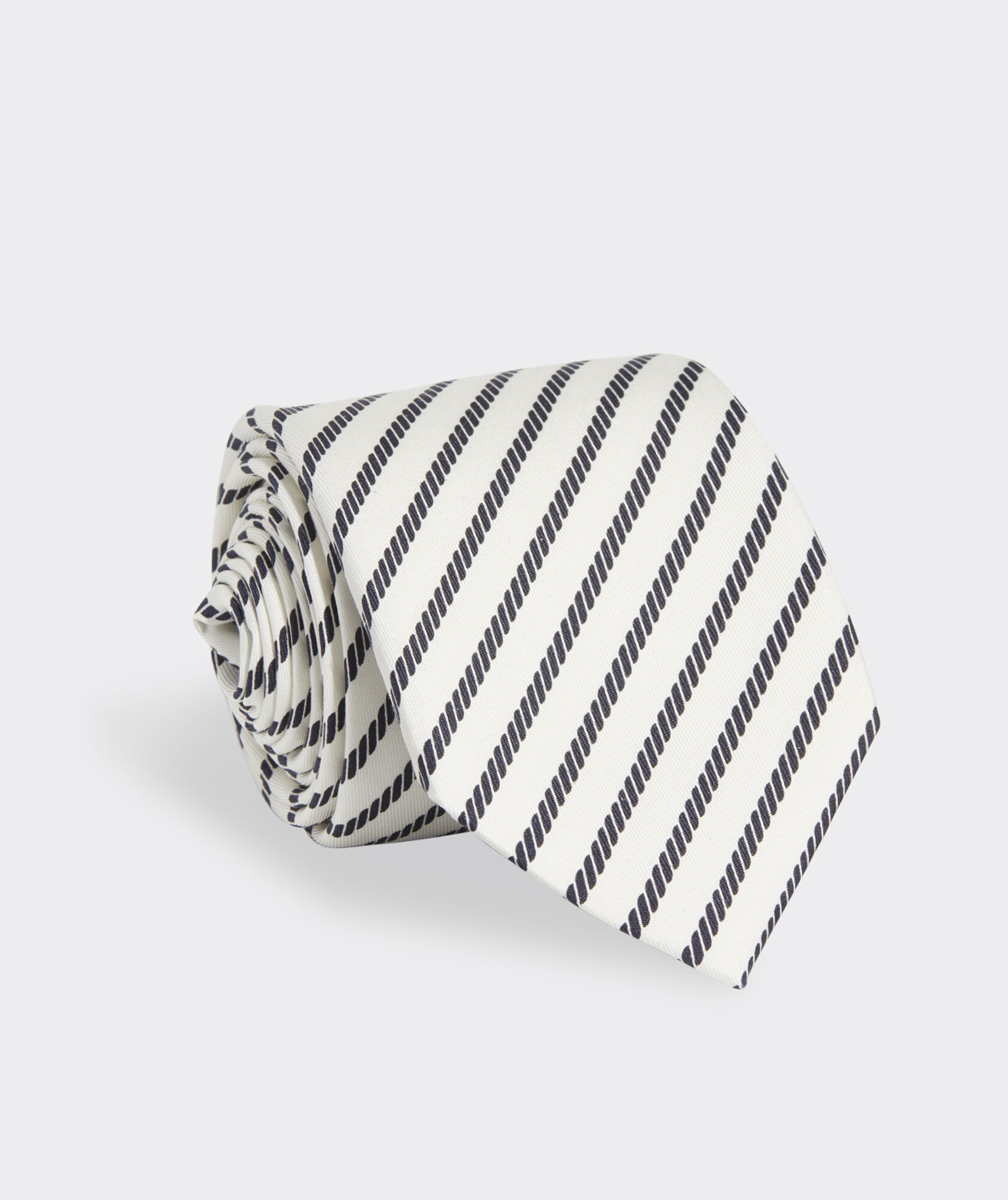 Rope Stripe Silk Tie
