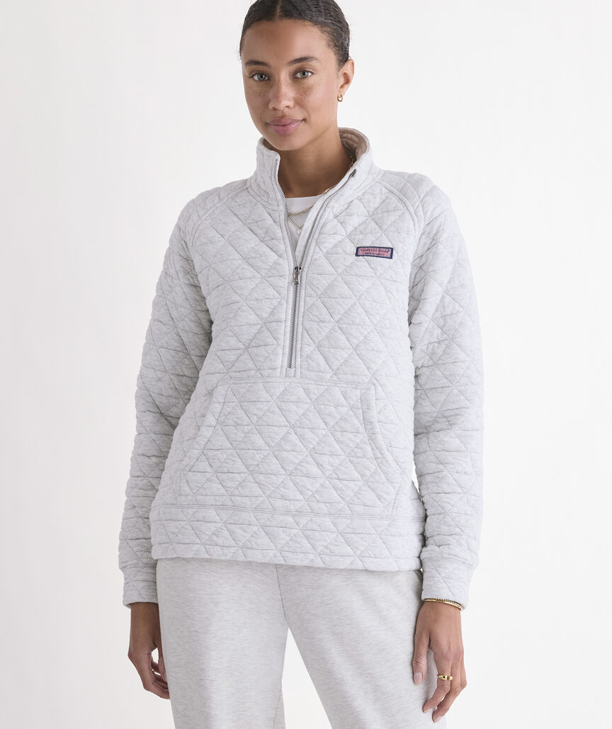 Coastal Quilted Half-Zip