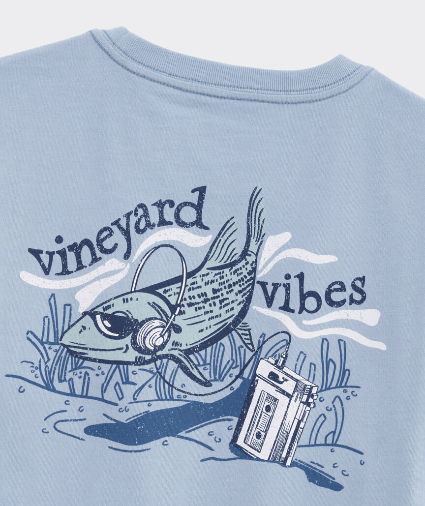 Boys' Bonefish Walkman Short-Sleeve Pocket Tee