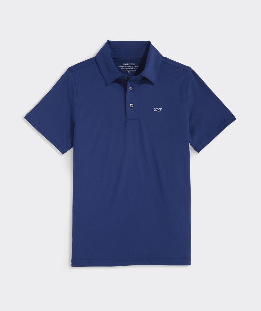 Boys' Performance Solid Sankaty Polo
