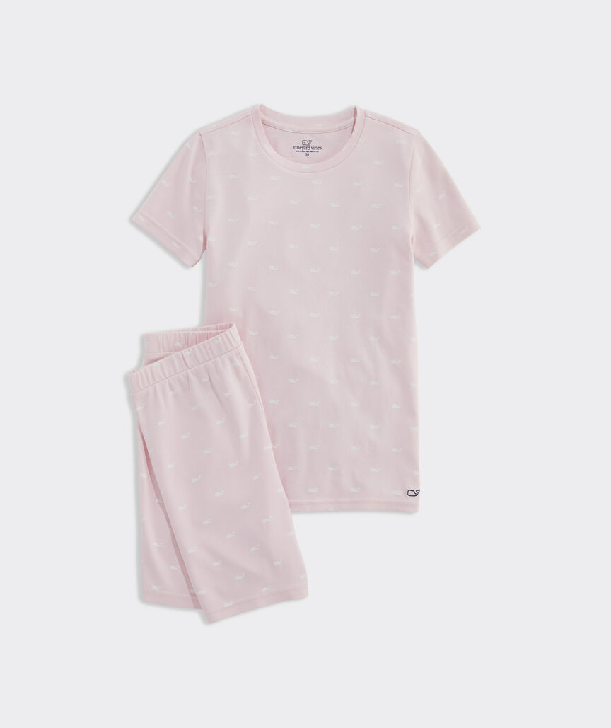 Girls' Short Sleeve Pajama Set