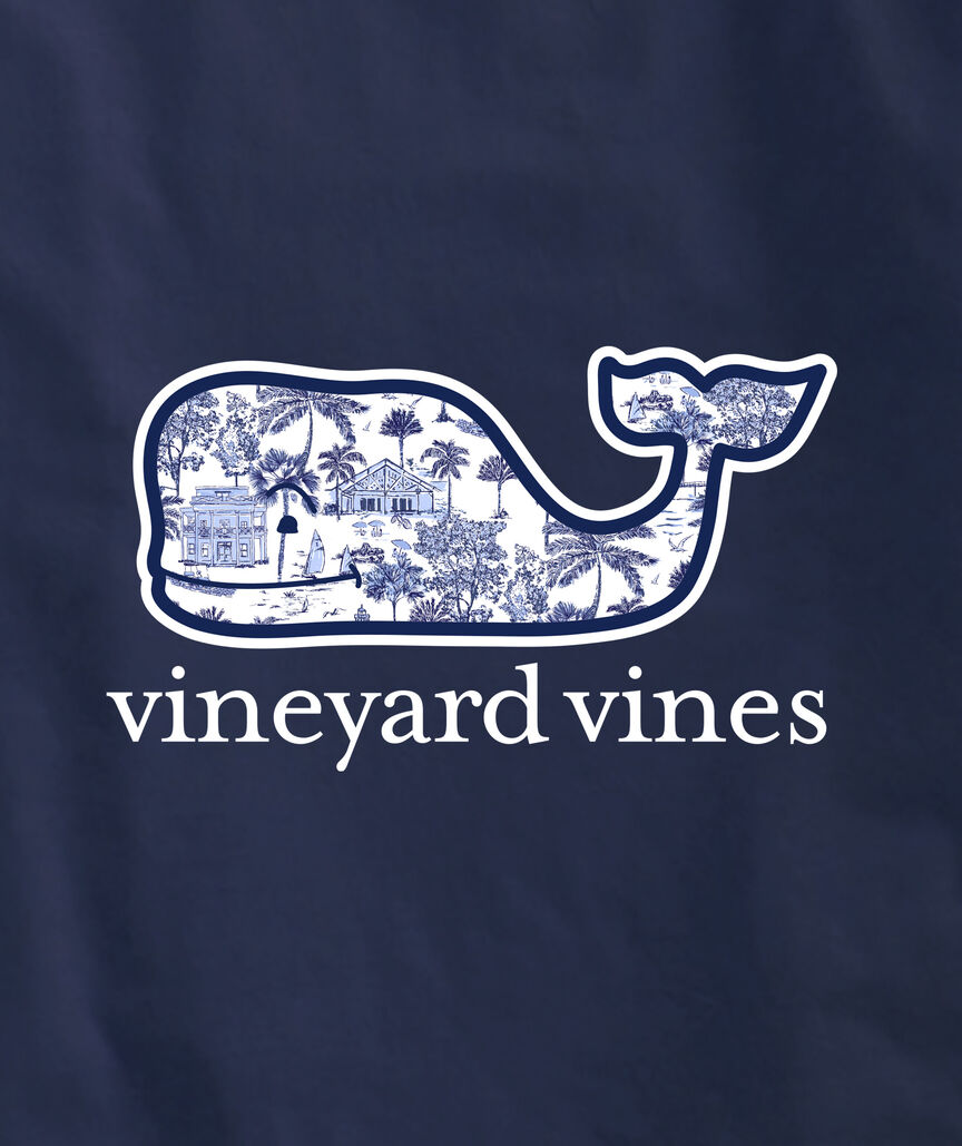OUTLET Gasparilla Scene Whale Short-Sleeve Pocket Tee