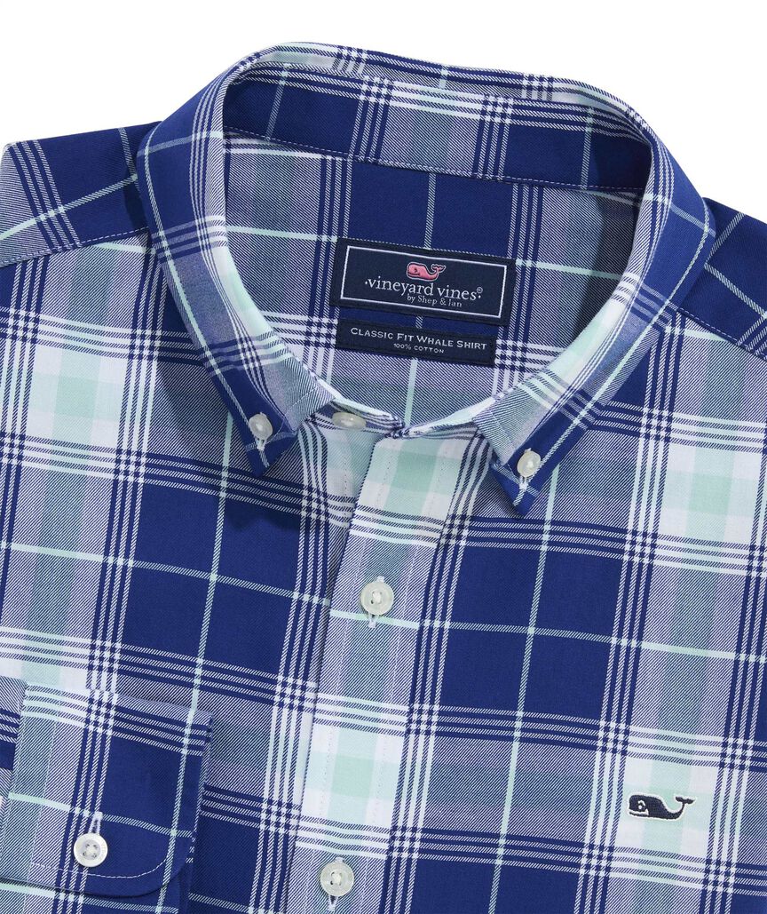 OUTLET Twill Plaid Shirt