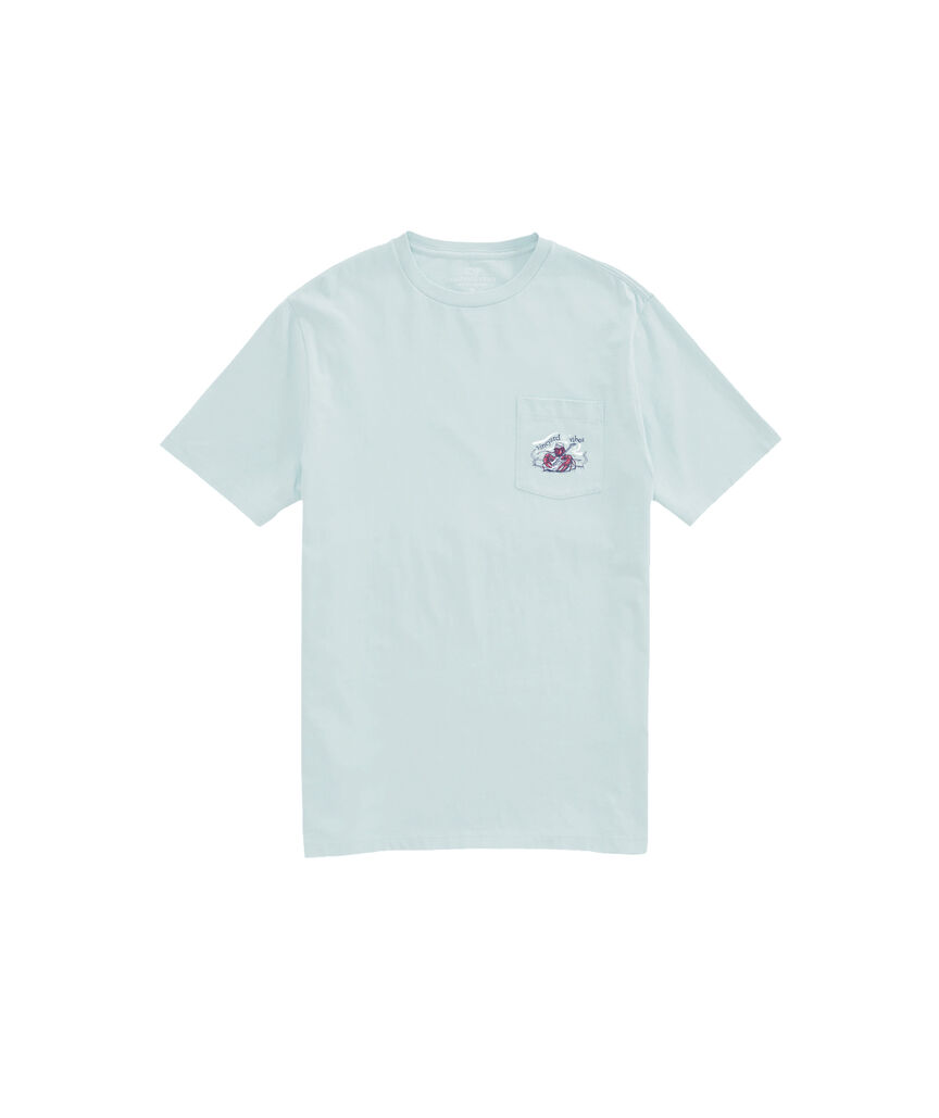OUTLET Yacht Rock Lobster Short-Sleeve Pocket Tee