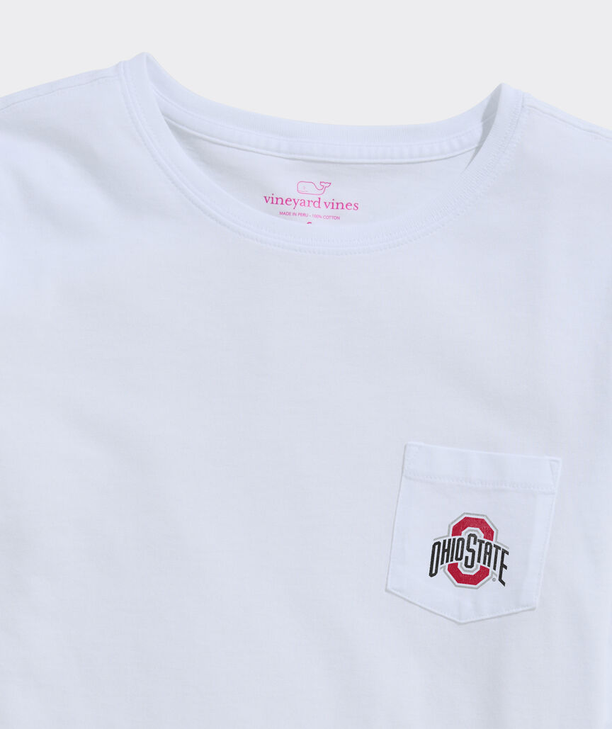 The Ohio State University Women's Ohio Stadium Long-Sleeve Pocket Tee