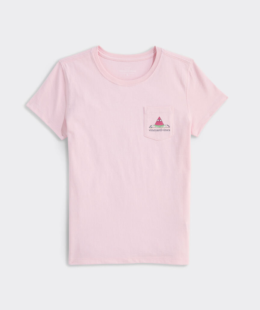 Girls' Glitter Seeds The Day Short-Sleeve Pocket Tee