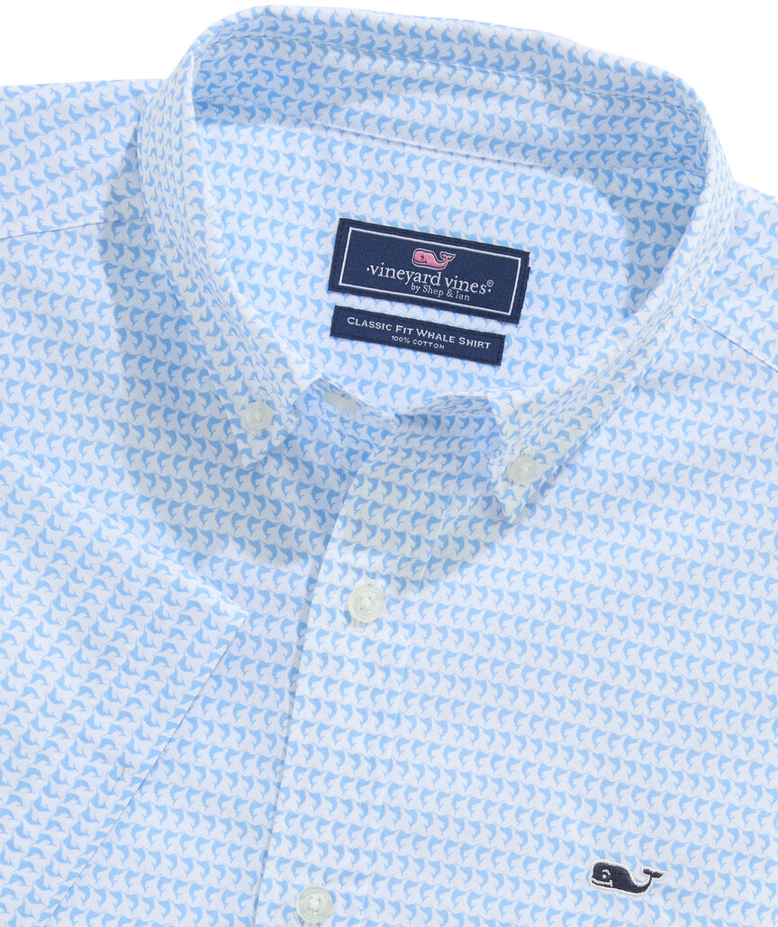 OUTLET Poplin Short-Sleeve Marlin Shirt