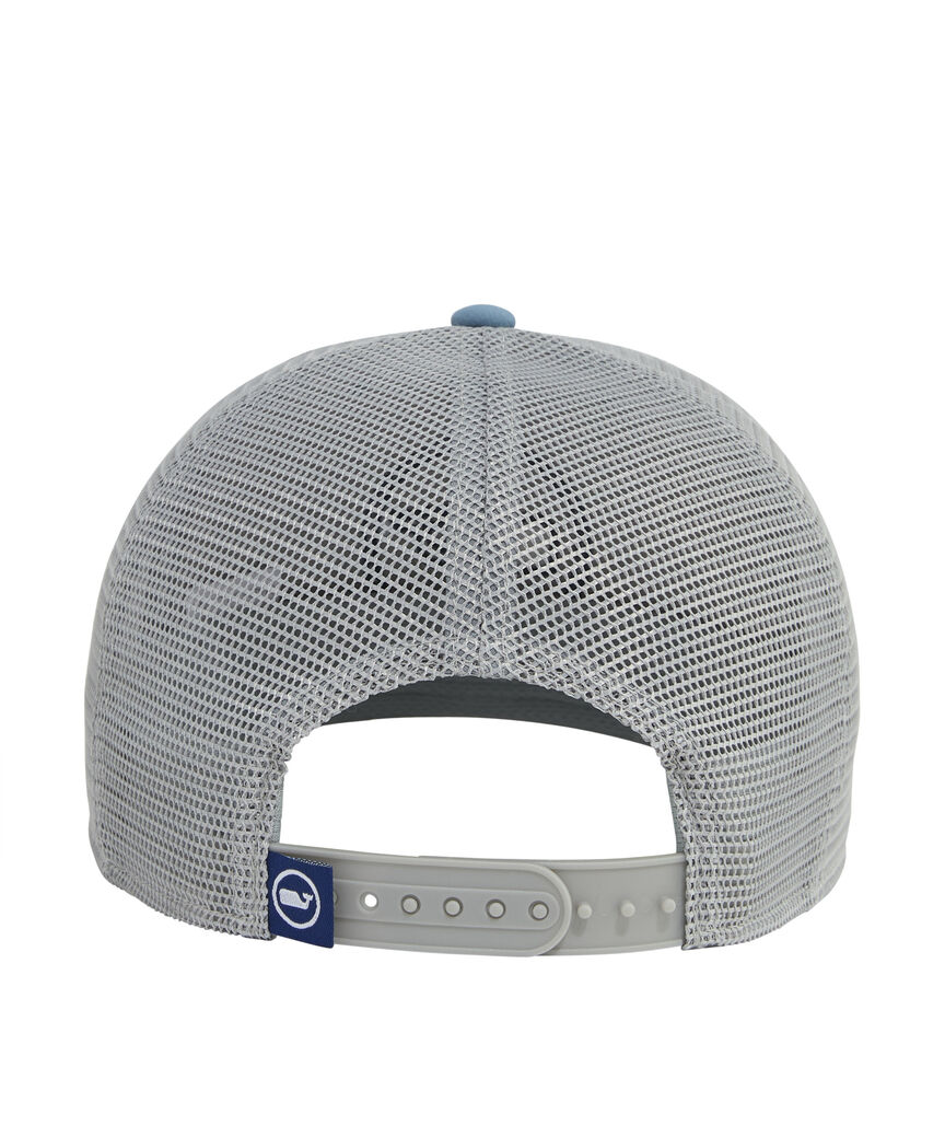 OUTLET Whale Dot Performance Trucker Hat