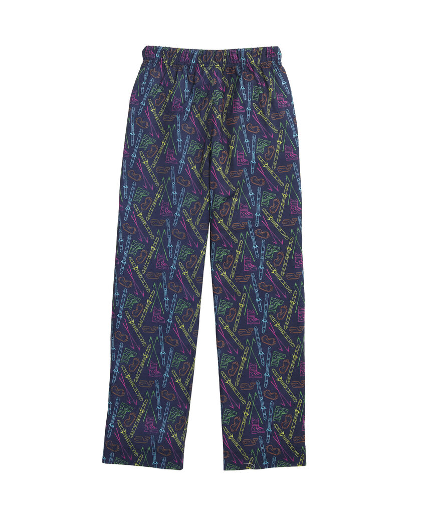 OUTLET Kids' Tossed Ski Whale Pajama Pants