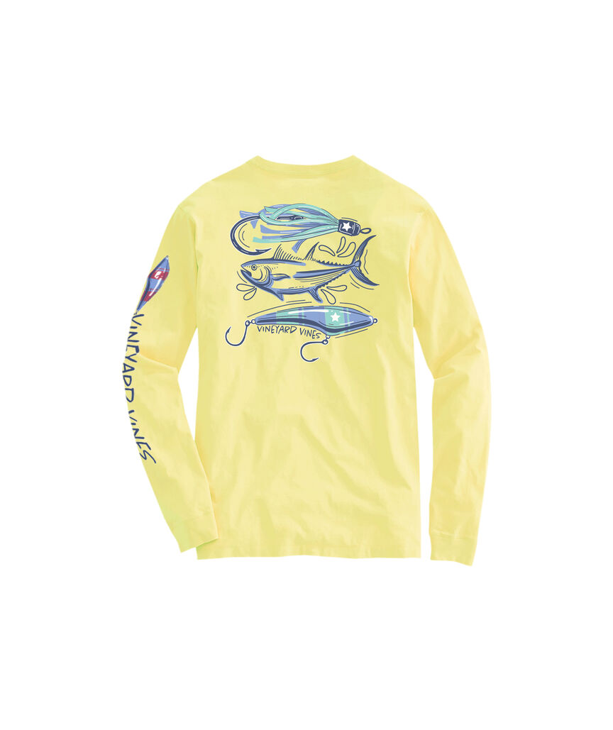 OUTLET Fishing Long-Sleeve Pocket Tee