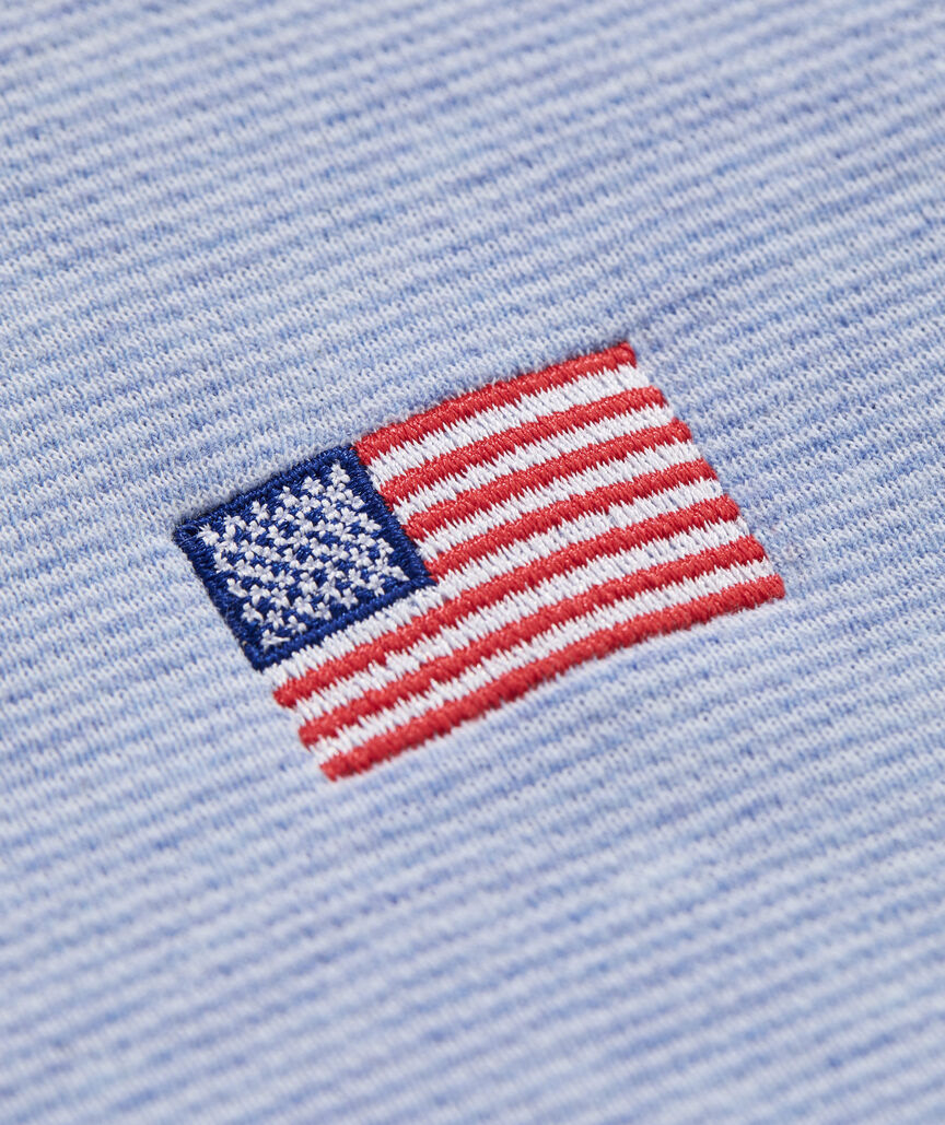 American Flag Saltwater Quarter-Zip