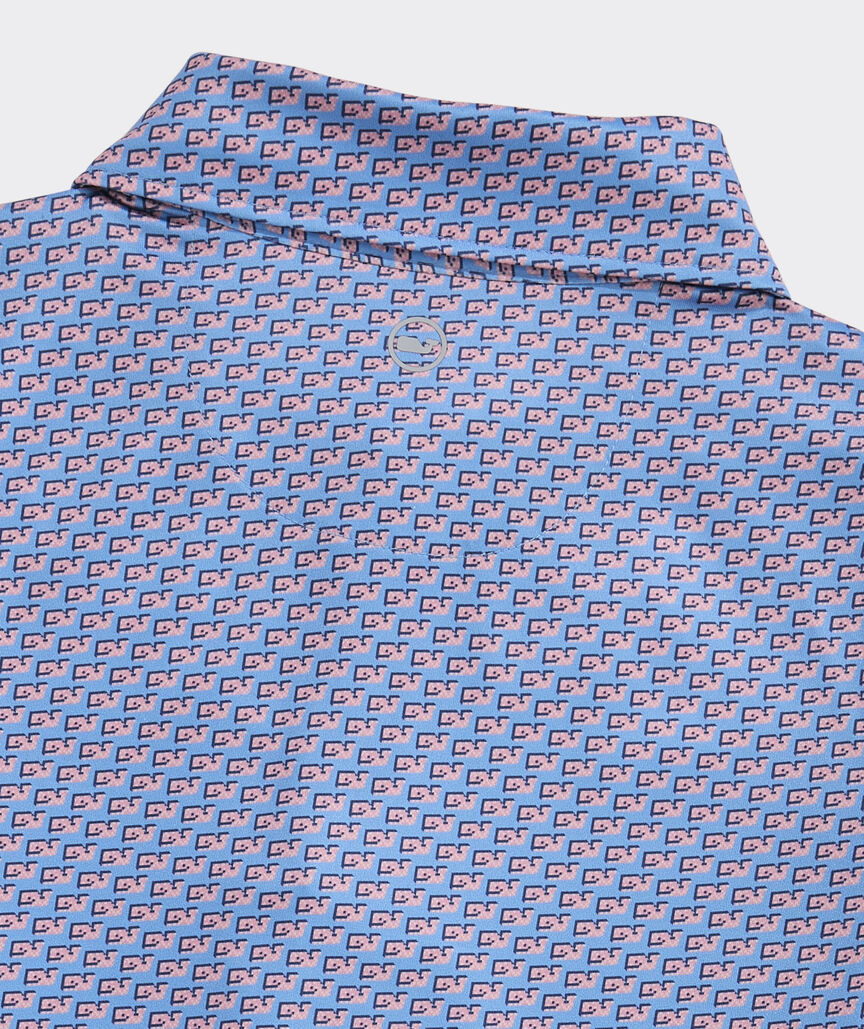 Boys' Performance Printed Sankaty Polo
